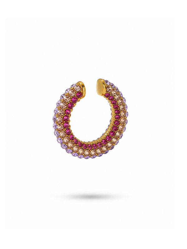 Pendiente Earcuff Zinnia